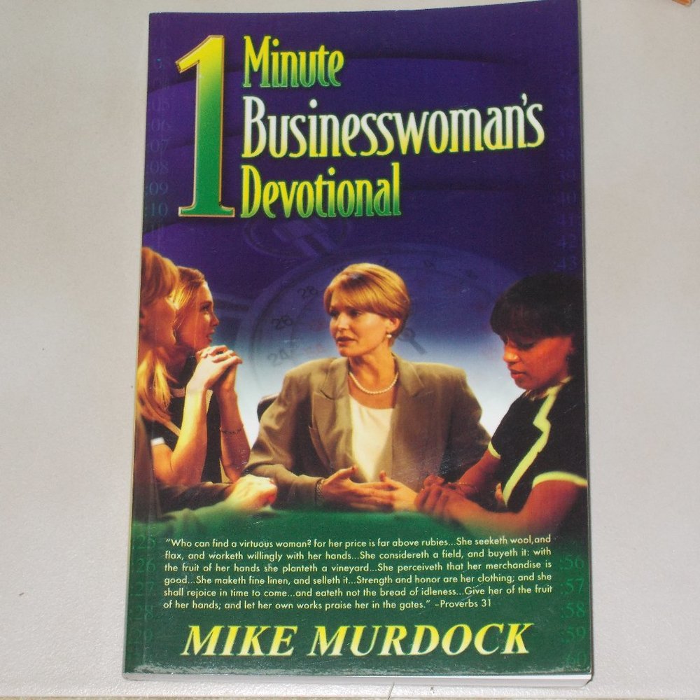 EUC 1 Minute Business woman's Devotional book